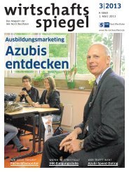 Azubis entdecken - und Handelskammer Nord Westfalen