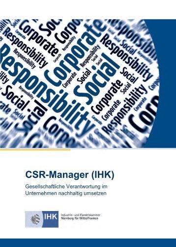 CSR-Manager (IHK) - IHK Nürnberg für Mittelfranken