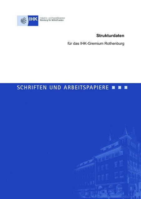 Strukturdaten - IHK Nürnberg für Mittelfranken