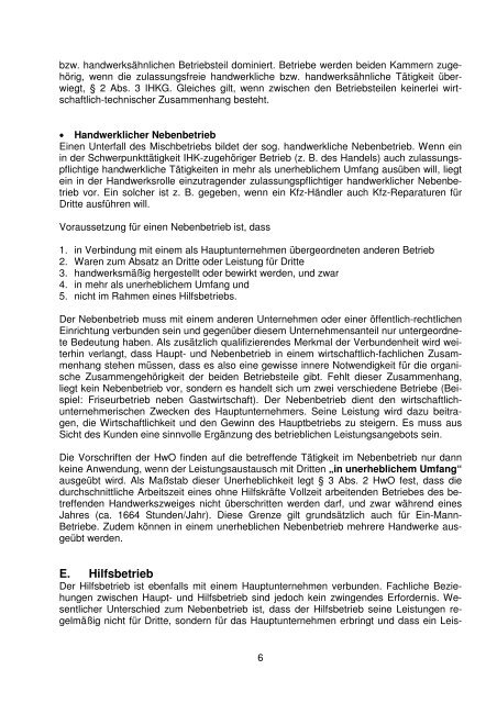 Leitfaden Abgrenzung - IHK Nürnberg für Mittelfranken