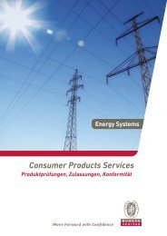 Energy Systems - Bureau Veritas