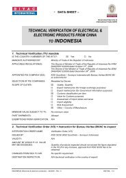 DATA SHEET - Bureau Veritas