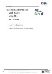 Handbuch MDT KNX RF+ Funk Taster
