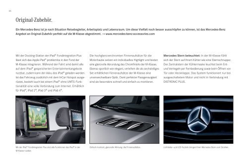 Broschüre der M-Klasse herunterladen (PDF) - Mercedes-Benz ...