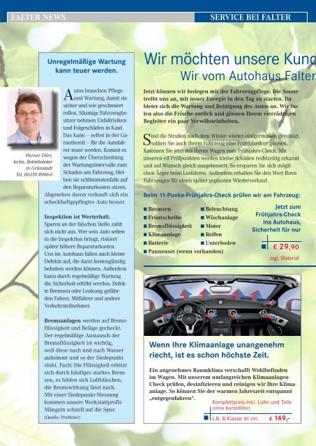 FALTER NEWS - Autohaus Falter