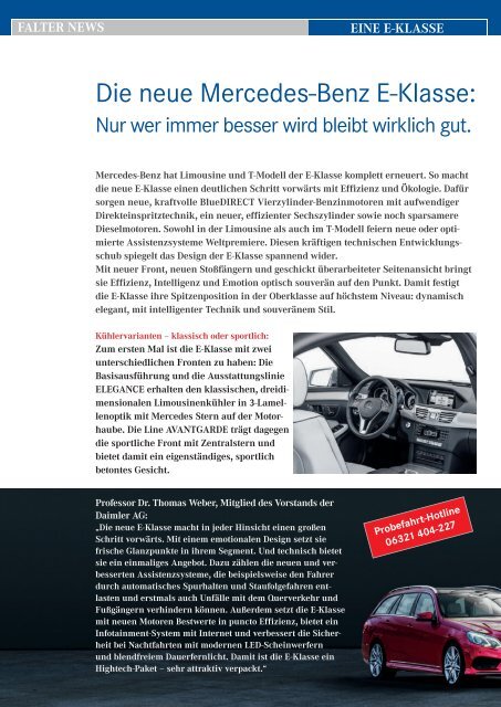 FALTER NEWS - Autohaus Falter