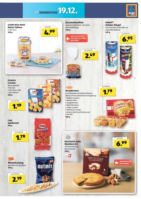 ab Montag, 16.12. - ALDI SUISSE AG