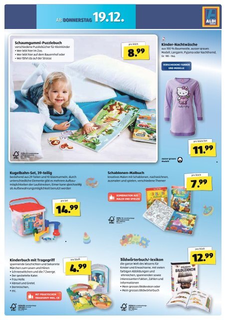 ab Montag, 16.12. - ALDI SUISSE AG