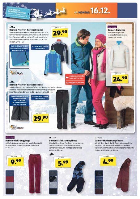 ab Montag, 16.12. - ALDI SUISSE AG