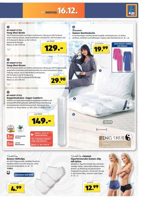 ab Montag, 16.12. - ALDI SUISSE AG