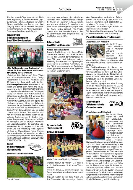 Amtsblatt KW 28 - Stadt Filderstadt