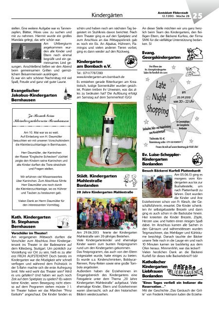 Amtsblatt KW 28 - Stadt Filderstadt