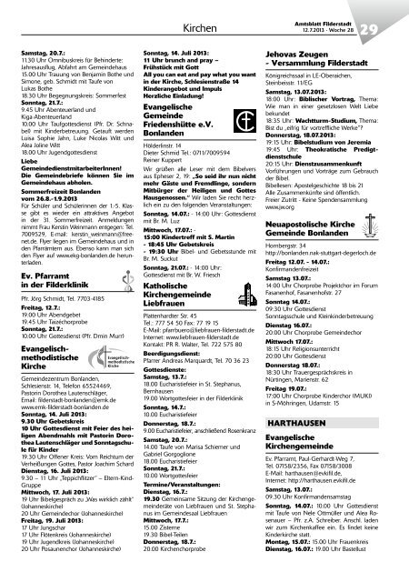 Amtsblatt KW 28 - Stadt Filderstadt