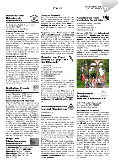 Amtsblatt KW 28 - Stadt Filderstadt