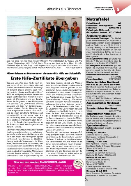 Amtsblatt KW 28 - Stadt Filderstadt