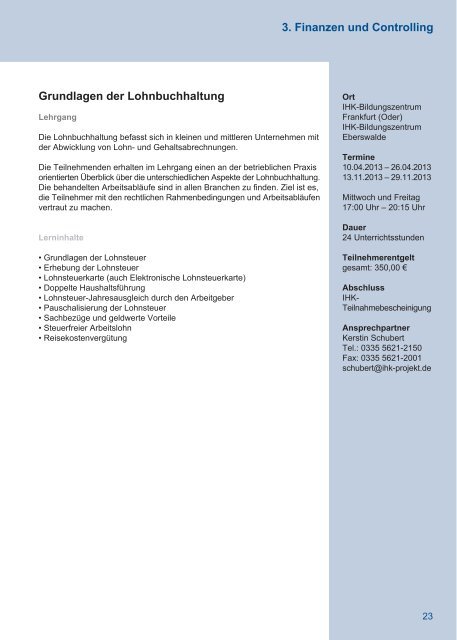 IHK Die Weiterbildung - IHK-Projektgesellschaft mbH