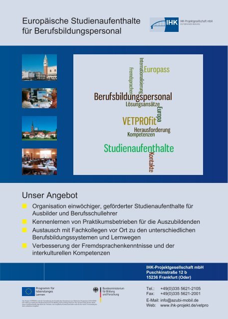 IHK Die Weiterbildung - IHK-Projektgesellschaft mbH