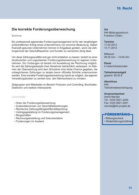 IHK Die Weiterbildung - IHK-Projektgesellschaft mbH