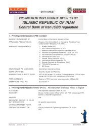 IRAN CBI rev - Bureau Veritas