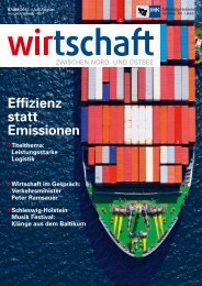 Effizienz statt Emissionen - IHK Schleswig-Holstein