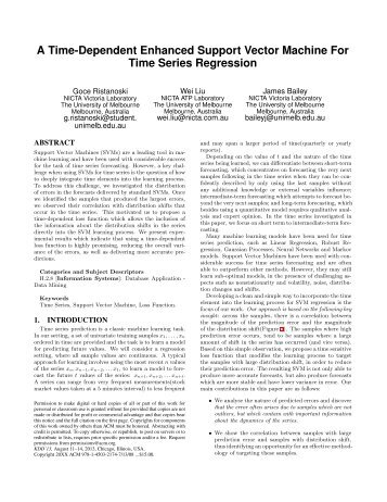 A Time-Dependent Enhanced Support Vector Machine For Time ...