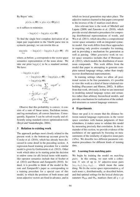 Vector Space Semantic Parsing: A Framework for Compositional ...