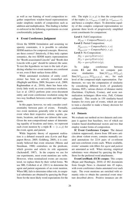 Vector Space Semantic Parsing: A Framework for Compositional ...