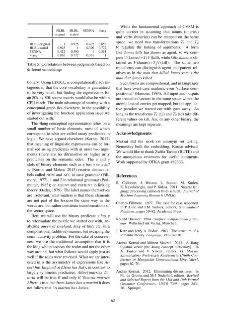 Vector Space Semantic Parsing: A Framework for Compositional ...