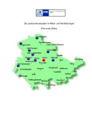 Die Ladenschlusszeiten in Mittel- und NordthÃ¼ringen ... - IHK Erfurt