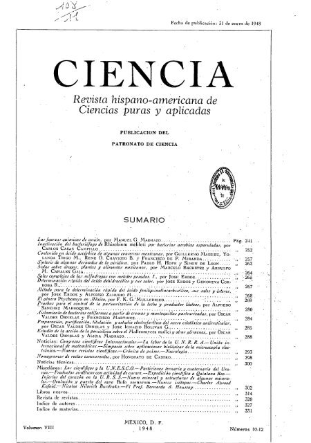 NÃºmero 10-12 - Instituto de Historia de la Medicina y de la Ciencia ...