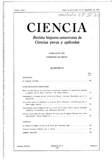 NÃºmero 3 - Instituto de Historia de la Medicina y de la Ciencia ...