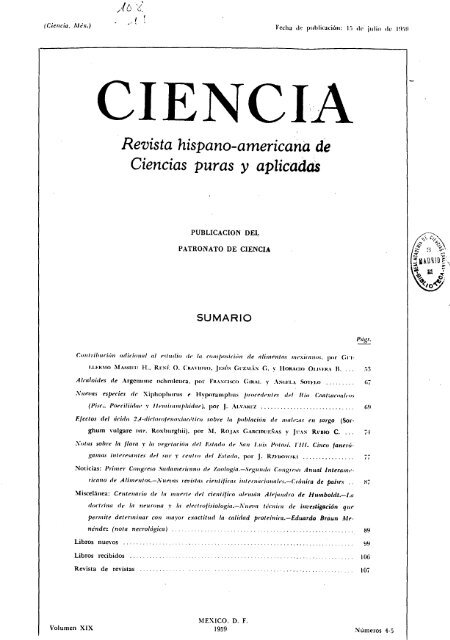 NÃºmero 4-5 - Instituto de Historia de la Medicina y de la Ciencia ...