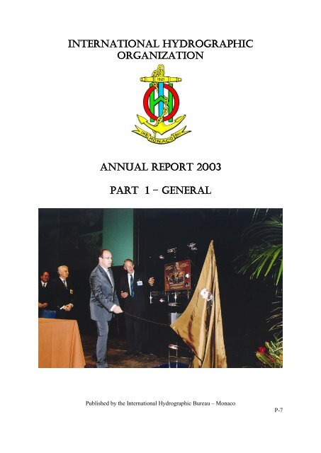 international hydrographic organization 2003 - IHO