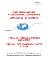 27 April 2012 TABLE OF TONNAGE, SHARES AND VOTES ... - IHO