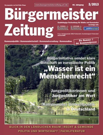 Kommunale - Bürgermeister Zeitung