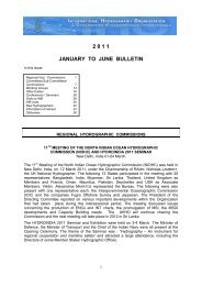 2 0 1 1 JANUARY TO JUNE BULLETIN - IHO