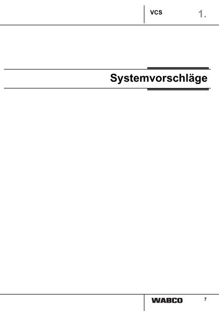 Vario Compact ABS Systemübersicht - INFORM - WABCO