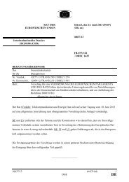 DE - Öffentliches Register der Ratsdokumente