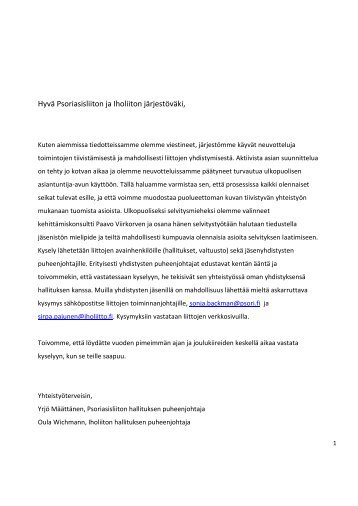 Kirje jÃ¤senjÃ¤rjestÃ¶ille 62012.pdf - Iholiitto ry