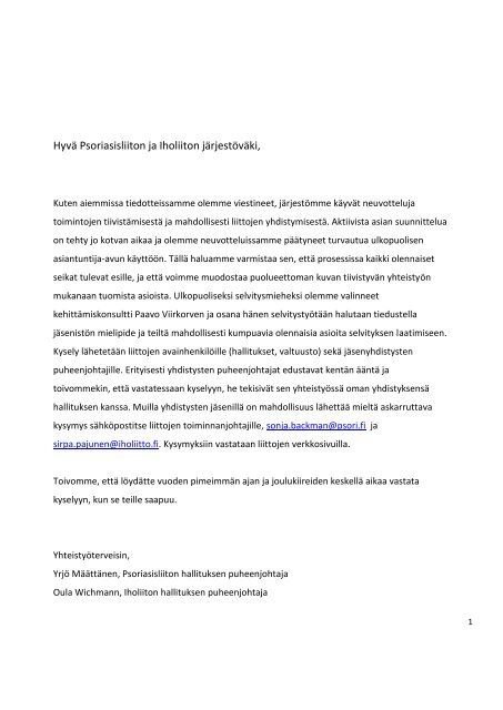 Kirje jÃ¤senjÃ¤rjestÃ¶ille 62012.pdf - Iholiitto ry