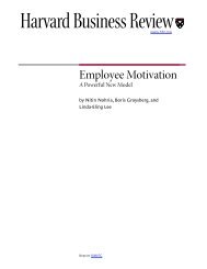 Employee Motivation