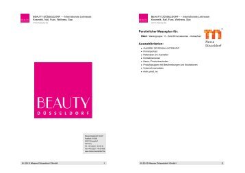 Produktinformationen zum Thema Verkaufsartikel als PDF - Beauty ...