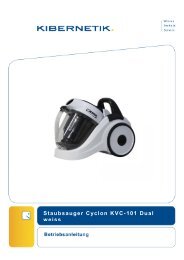 Staubsauger Cyclon KVC-101 Dual weiss - Frankenspalter.ch