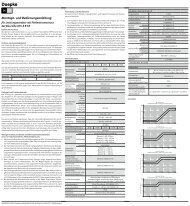 Bedienungsanleitung DFL8 100-4/0,03-B SK - Doepke