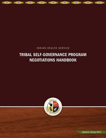 Tribal Self-Governance Program Negotiations Handbook