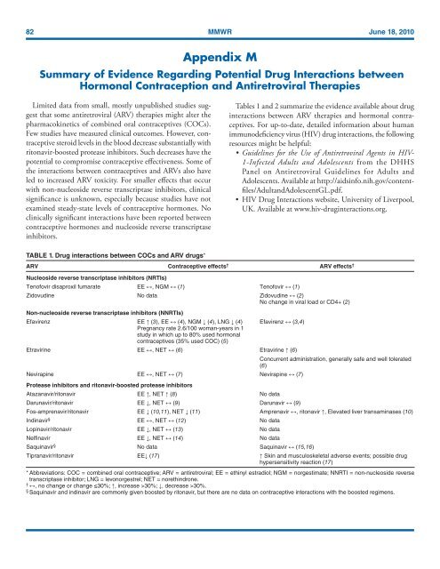 CDC Article-US Medical Eligibility Criteria for Contraceptive Use, 2010