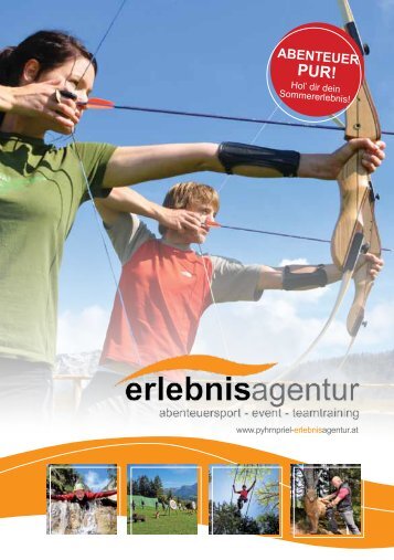 pyhrnPriel-erlebnisagentur GmbH / alle Angebote auf einem Blick