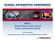 BRICs Future Automotive Giants - Country & Industry Forecasting ...