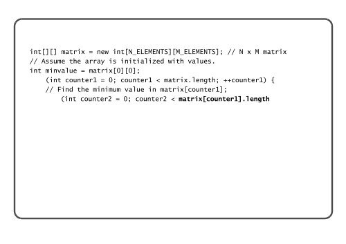 Arrays