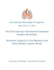 The Third Annual International Graduate Student Workshop ...